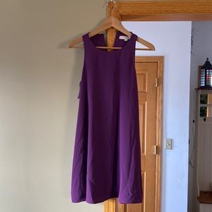 Loft purple dress. New with tags
